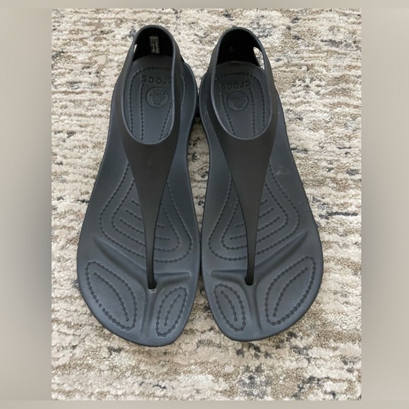 Crocs Sexi Serena Flip Sandals Size 9 - Picture 5 of 6